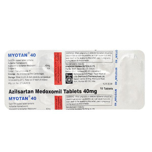 Myotan 40mg Tablet 10'S