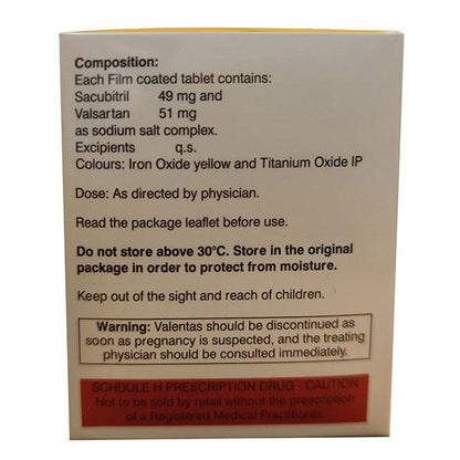VALENTAS 100 Tablet 10's
