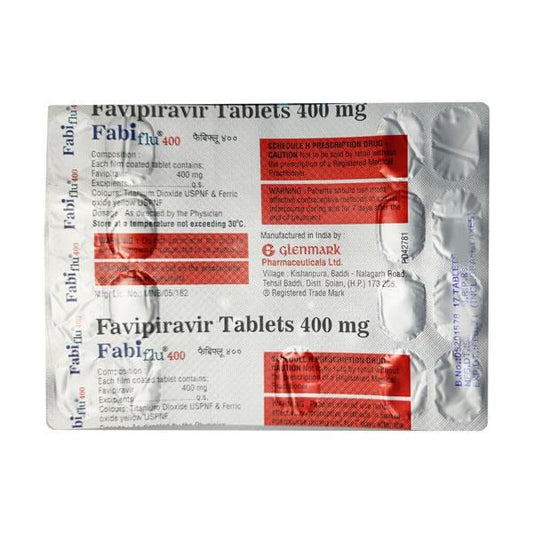 FABIFLU 400 Tablet 17's