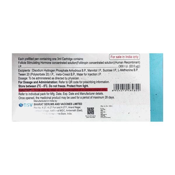 FOLIGRAF 300iu Prefilled Pen 0.5ml