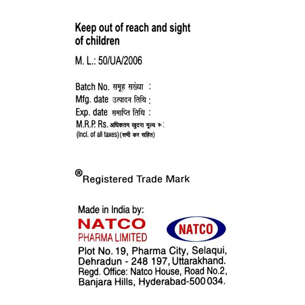 Lenalid 15mg Capsule 30'S