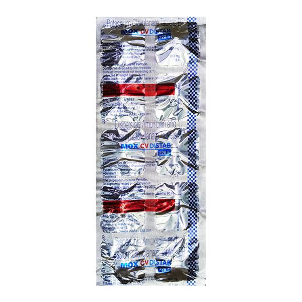 MOX CV Distab 228.5mg Tablet 10'S