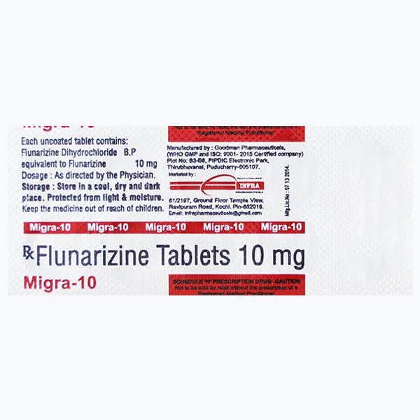 Migra 10 Tablet 10'S