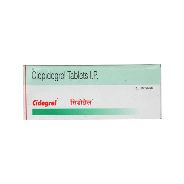 Cidogrel 75mg Tablet 10'S
