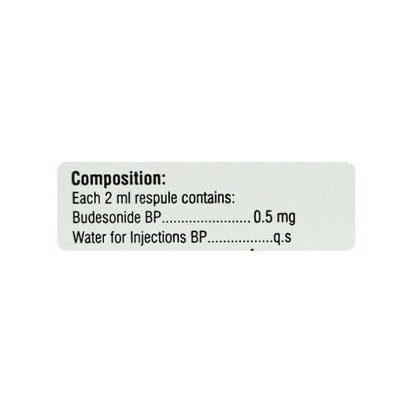 BUDEFINE 0.5mg Respules 2ml