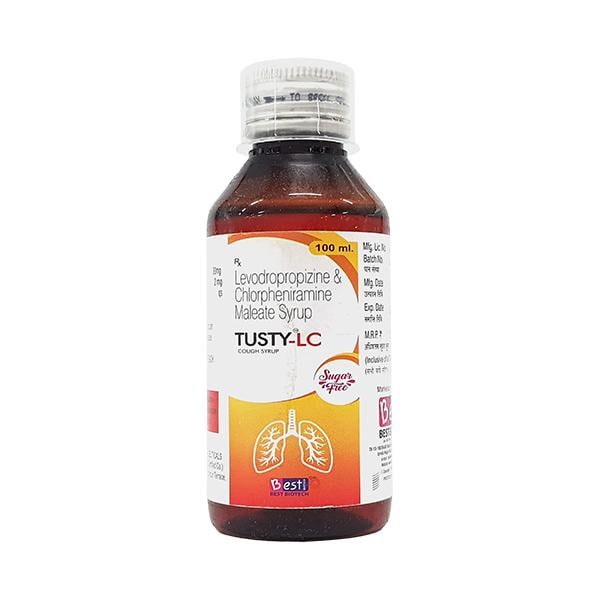TUSTY LC SUGAR FREE COUGH Syrup 100ml