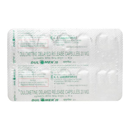 DULOMER 20 Capsule 10's