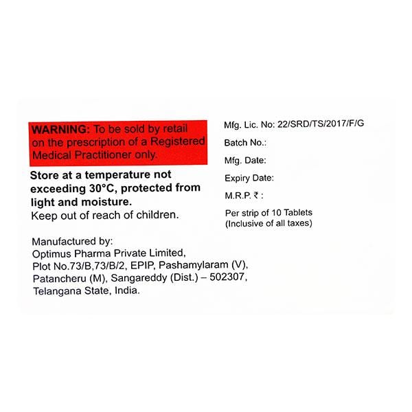 BRIVAZEN 50 Tablet 10's