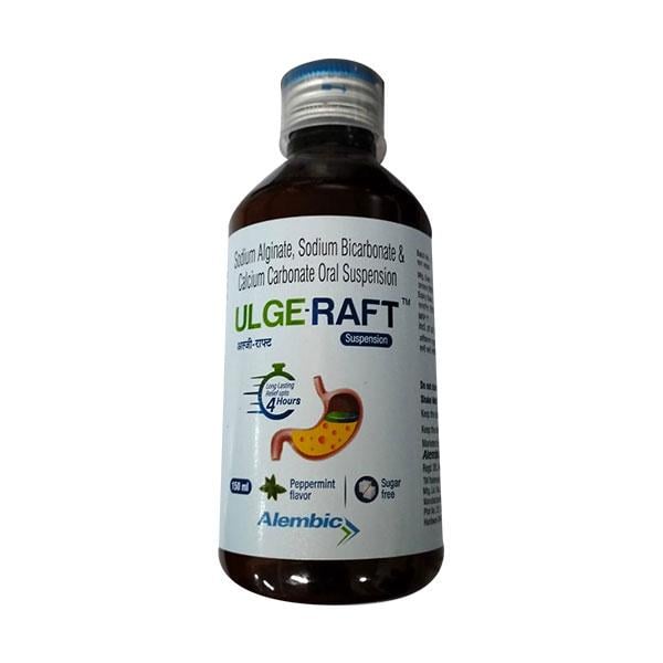 ULGE RAFT SUGAR FREE PEPPERMINT FLAVOR Suspension 150ml