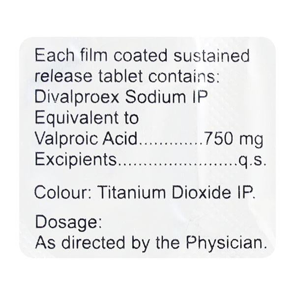 Valkem OD 750mg Tablet 10'S