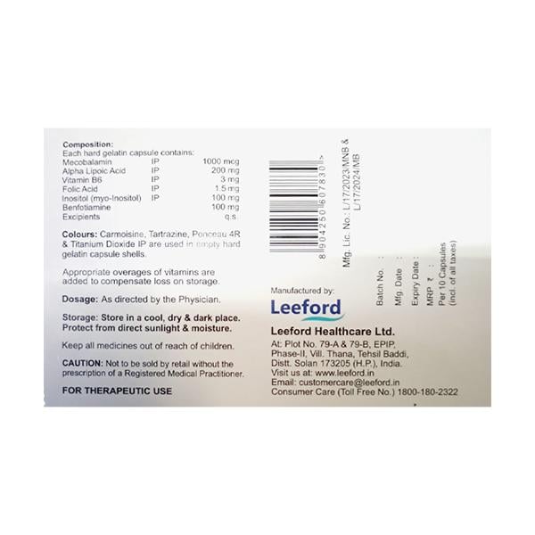 Cobafast Forte Capsule 10'S