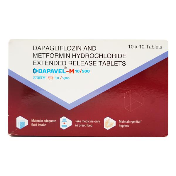 DAPAVEL M 10/500 Tablet 10's