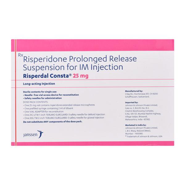 Risperdal Consta 25mg Injection(Pfs) 2ml