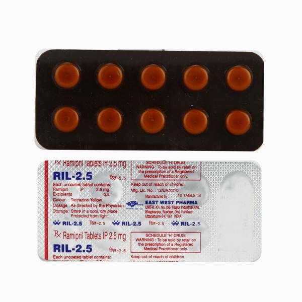 RIL 2.5mg Tablet 10'S