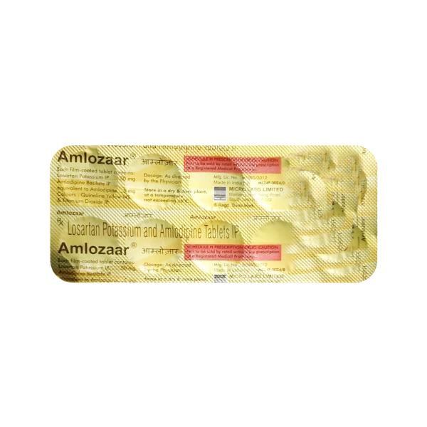 Amlozaar 25mg Tablet 10'S