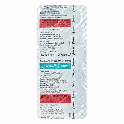 Aretha 50mg Tablet 10'S