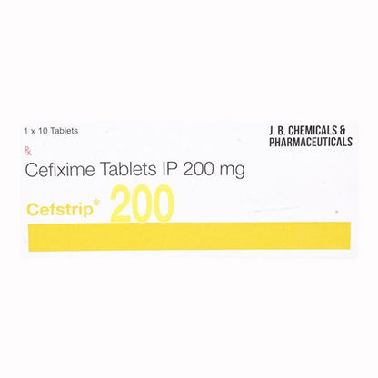 CEFSTRIP 200 Tablet 10's