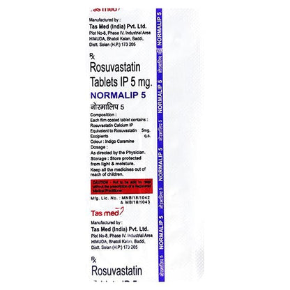 NORMALIP 5mg Tablet 10's