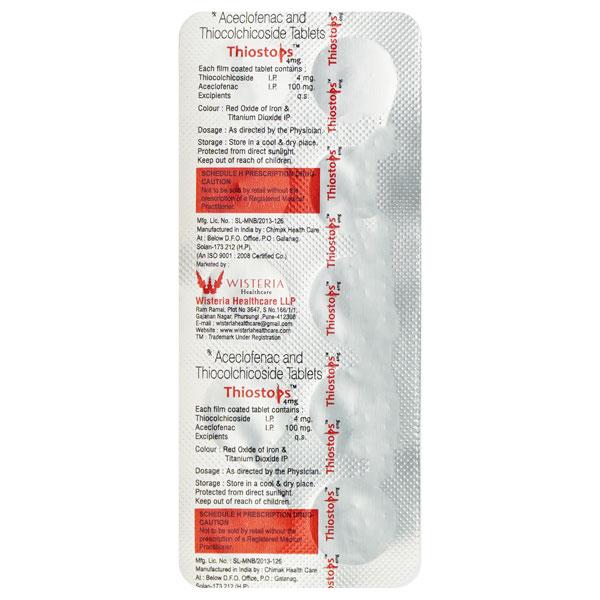 THIOSTOPS Tablet 10's