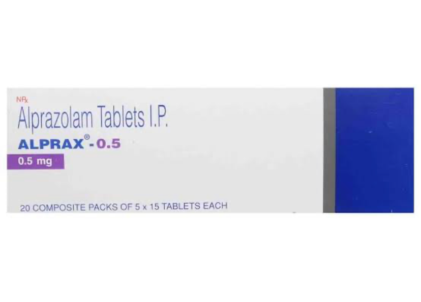 Alprax 0.5mg Tablet 15'S