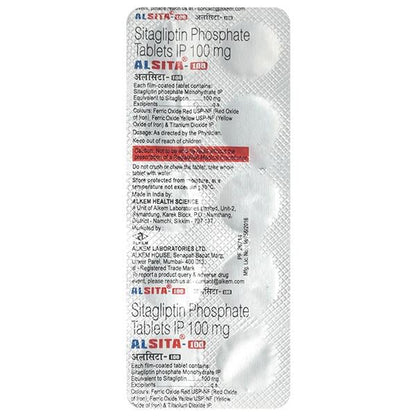 ALSITA 100 Tablet 10's