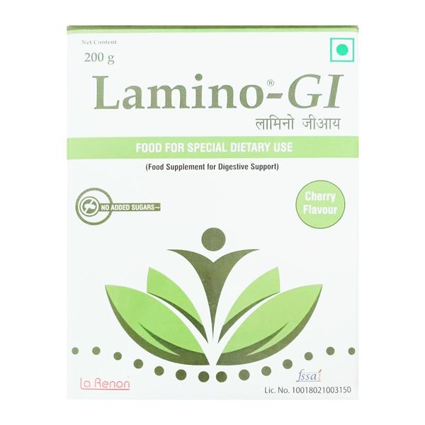 Lamino GI Sugar Free Cherry Flavour Powder 200gm