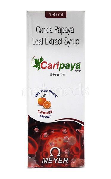 Caripaya Orange Flavour Syrup 150ml