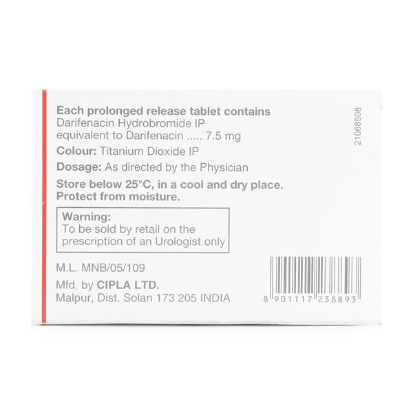 Vesigard 7.5mg Tablet 10'S