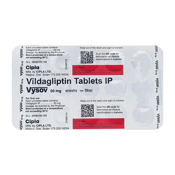 VYSOV 50mg Tablet 15's