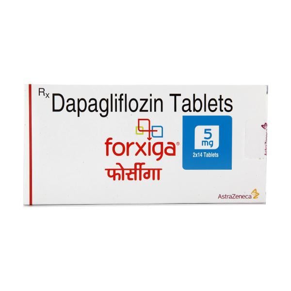 Forxiga 5mg Tablet 14'S