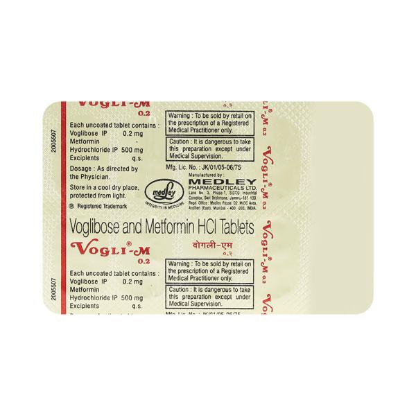 Vogli M 0.2mg Tablet 10'S