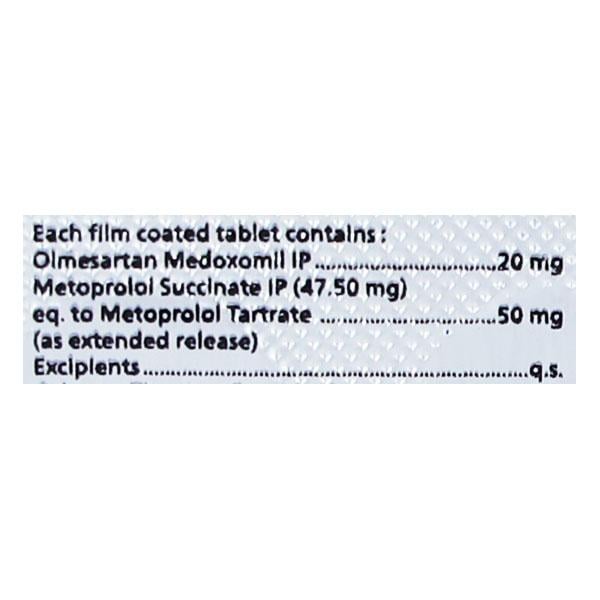 OLMEPRAX M 50 Tablet 10's