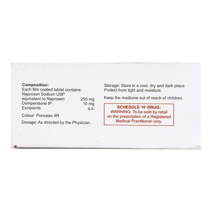 Naprosyn D 250mg Tablet 10'S