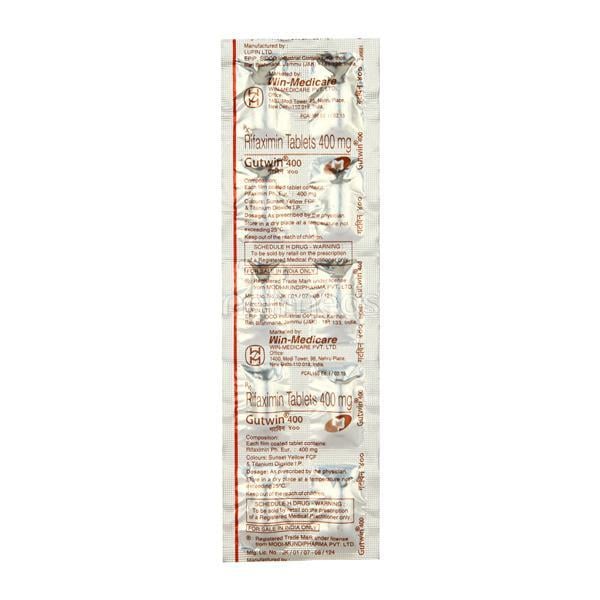 Gutwin 400mg Tablet 10'S
