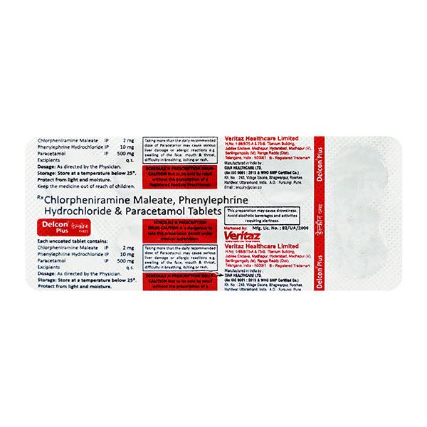 Delcon Plus Tablet 10'S