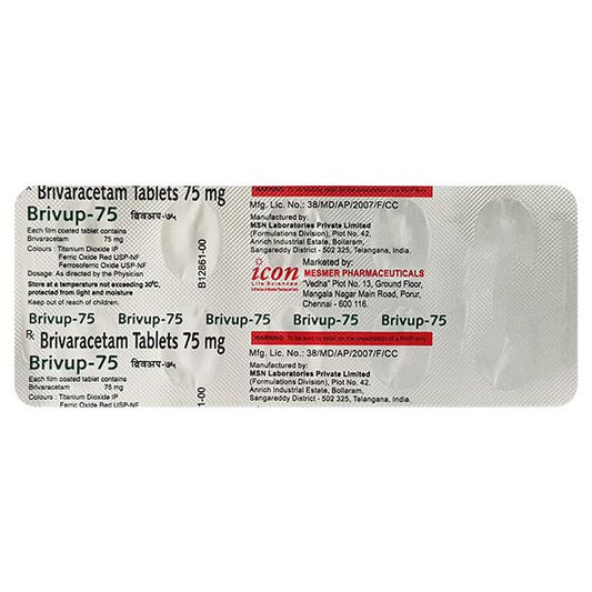 BRIVUP 75 Tablet 10's