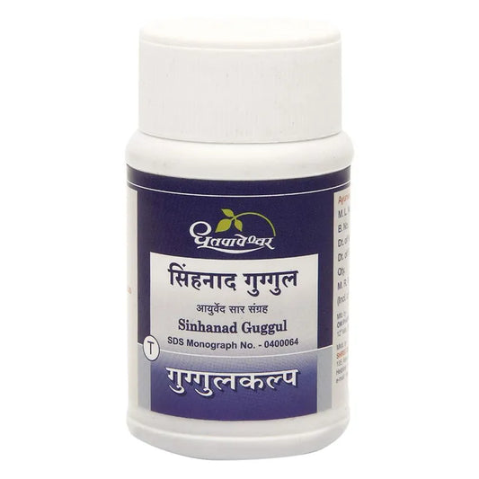 Dhootapapeshwar Sinhanad Guggul, 60 Tablets