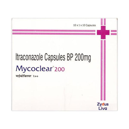 MYCOCLEAR 200 Capsule 10's