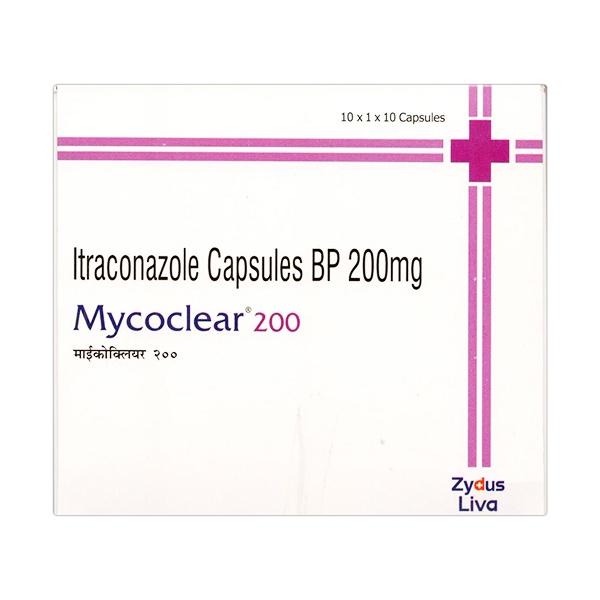 MYCOCLEAR 200 Capsule 10's
