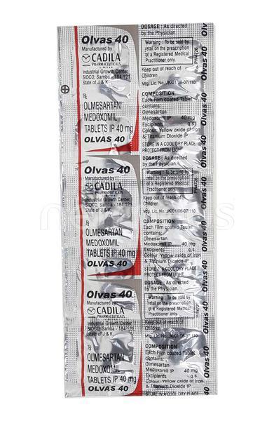 Olvas 40mg Tablet 10'S