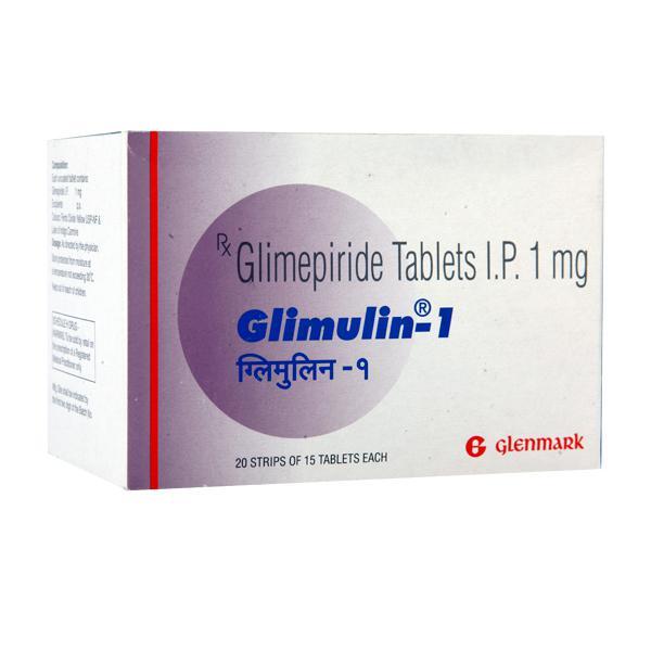 Glimulin 1mg Tablet 15'S
