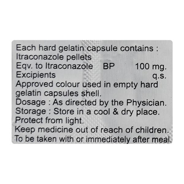 ITANOL 100 Capsule 10's