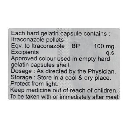 ITANOL 100 Capsule 10's