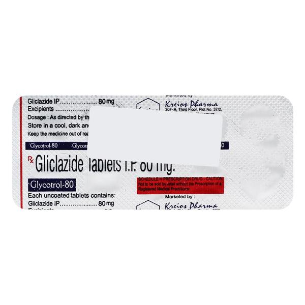 GLYCOTROL 80 Tablet 10's