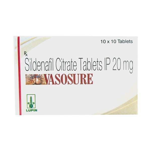 Vasosure 20mg Tablet 10'S
