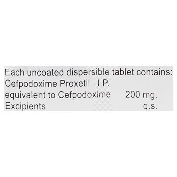 SAFODEX 200mg Dispersible tablet 10's