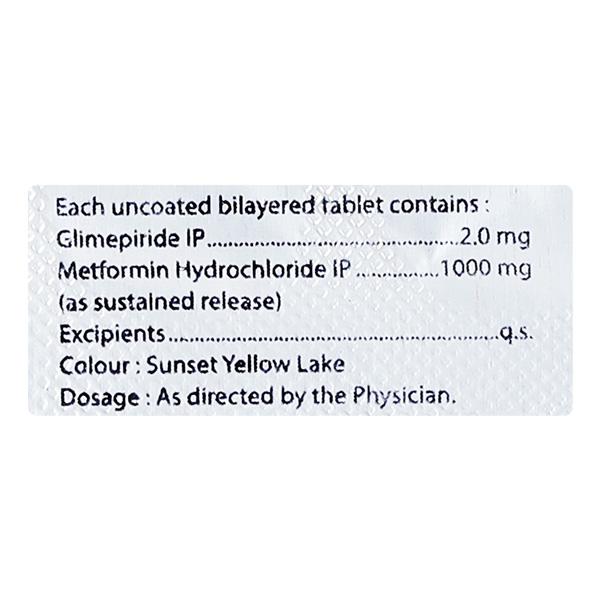 GLYCIREST G2 FORTE Tablet 10's