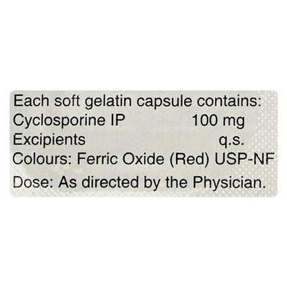 SPRINTAS 100mg Capsule 5's