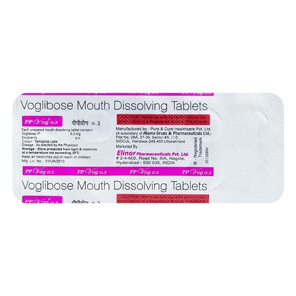 PPVOG 0.3mg Tablet 10's