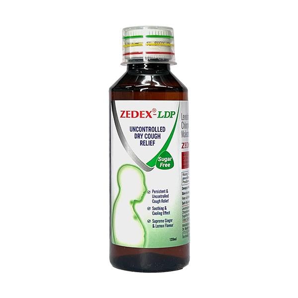 ZEDEX LDP SUGAR FREE Syrup 120ml